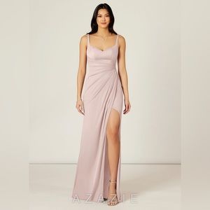 Azazie Verami Dusty Rose size 12